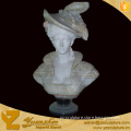 Various Design Natural Stone Lady Bust statue for home decoration